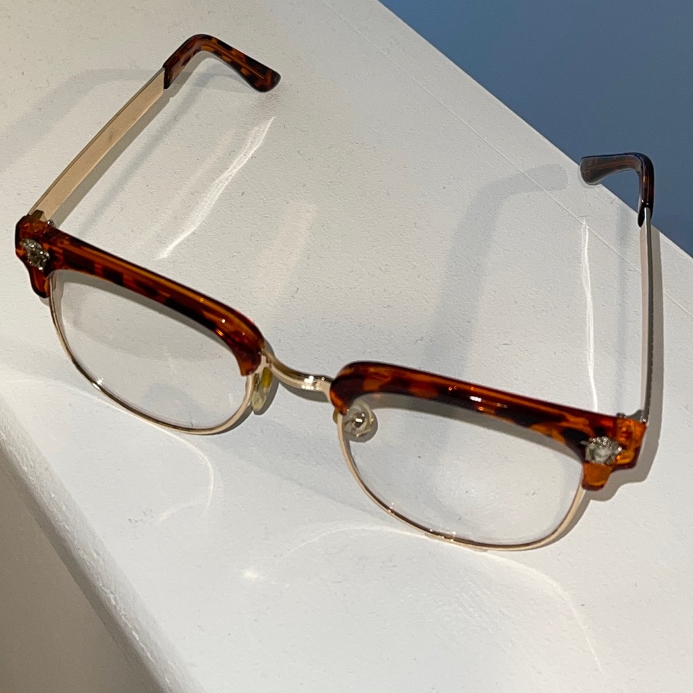 Lion print eyeglasses